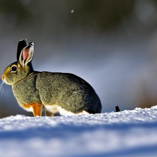 Under The Snow: Understanding Rabbit Behavior In Winter For Hunters!