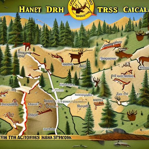 west high cascade deer hunt map