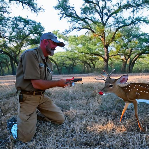 self guided axis deer hunts in texas