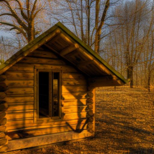 deer hunting cabin