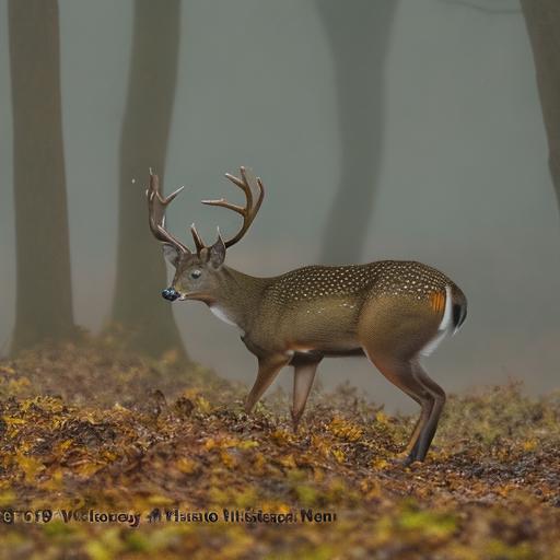 deer hunting in fog