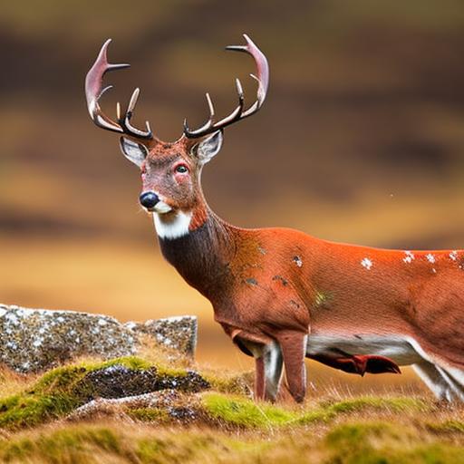 red deer scotland hunting